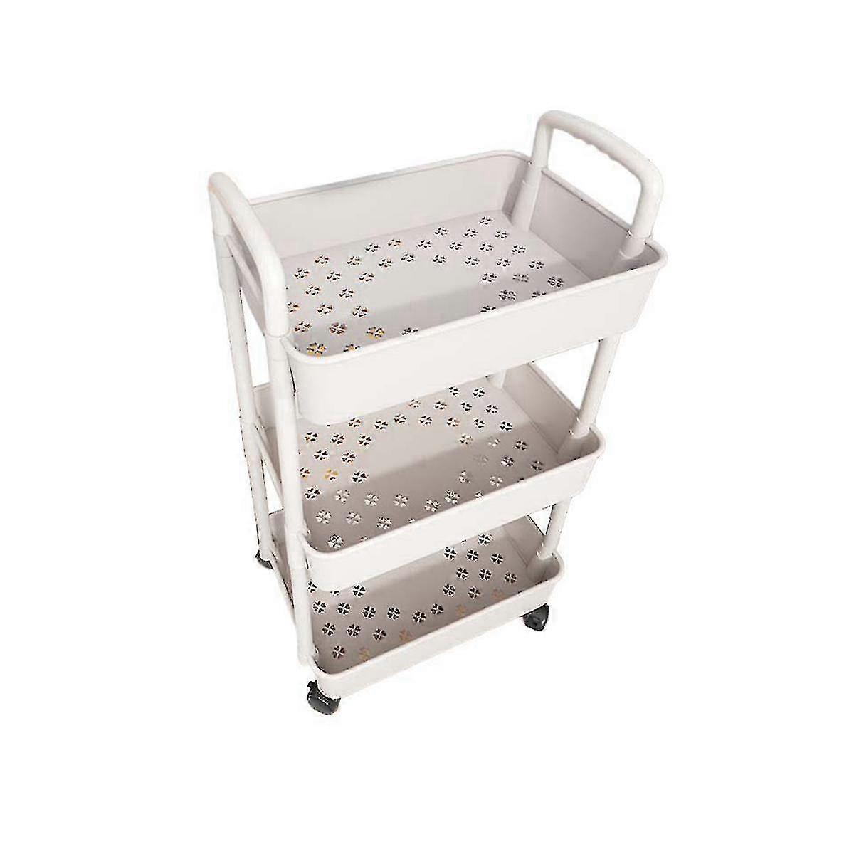 스토리지 랙 트롤리 바닥 주방 바닥 욕실 다층 스낵 침실 욕실 모바일 Stora