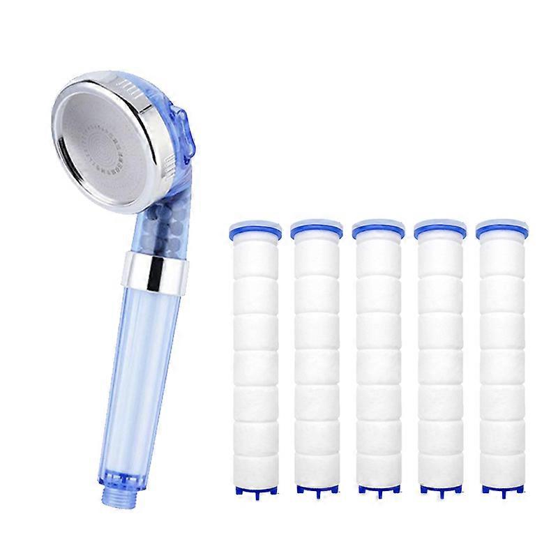 3-Speed Water Outlet Mode High Quality Residual Removal PP Sediment Cartridge Filtered Shower Head