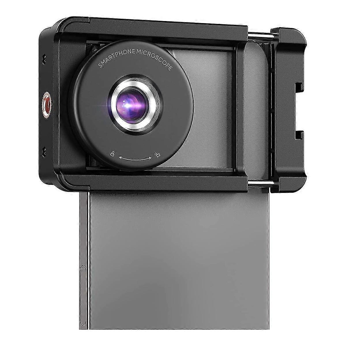 Phone Macro Lens, 100x Microscope -camera With Led Light Handheld Pocket,compatible With Smartphone