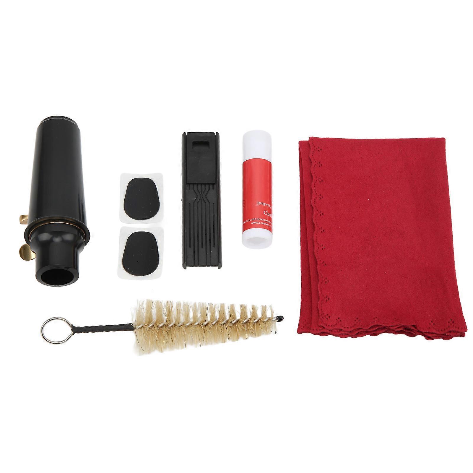 Altsaksofonmunnstykkesett Standard saksofoner Munnstykker med tannputebørste