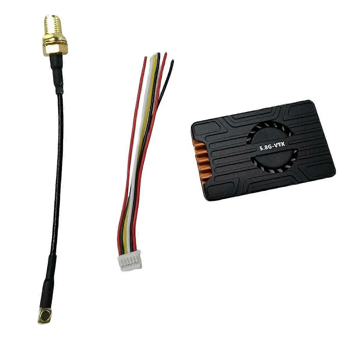 FX895T FPV VTX Transmitter 5.8G 37CH 2500MW 2.5W 7-28V Adjustable for RC FPV Drone Long Range Frame Quadcopter