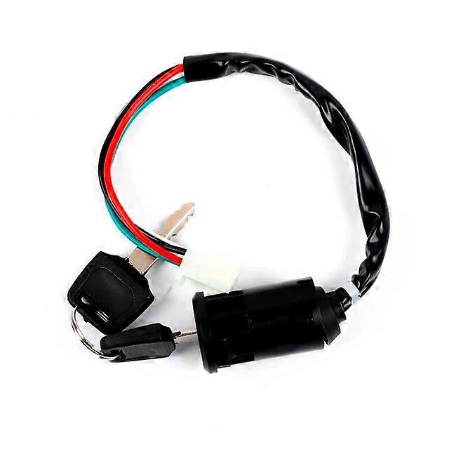 摩托车电动通用 4 针线点火钥匙开关适用于 50cc 110cc 125cc 150cc 250cc ATV QUAD 越野车配件