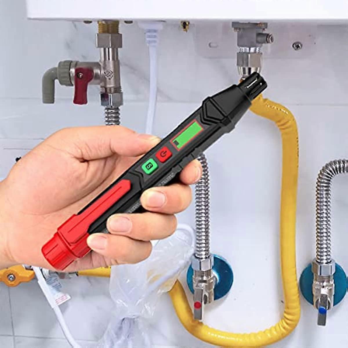 Gas Leak Detector High Sensitivity Natural Gas Detector with Audible and Visual Alarm Portable Gas Sniffer for Home RV Combustible Gas Detector for Lo