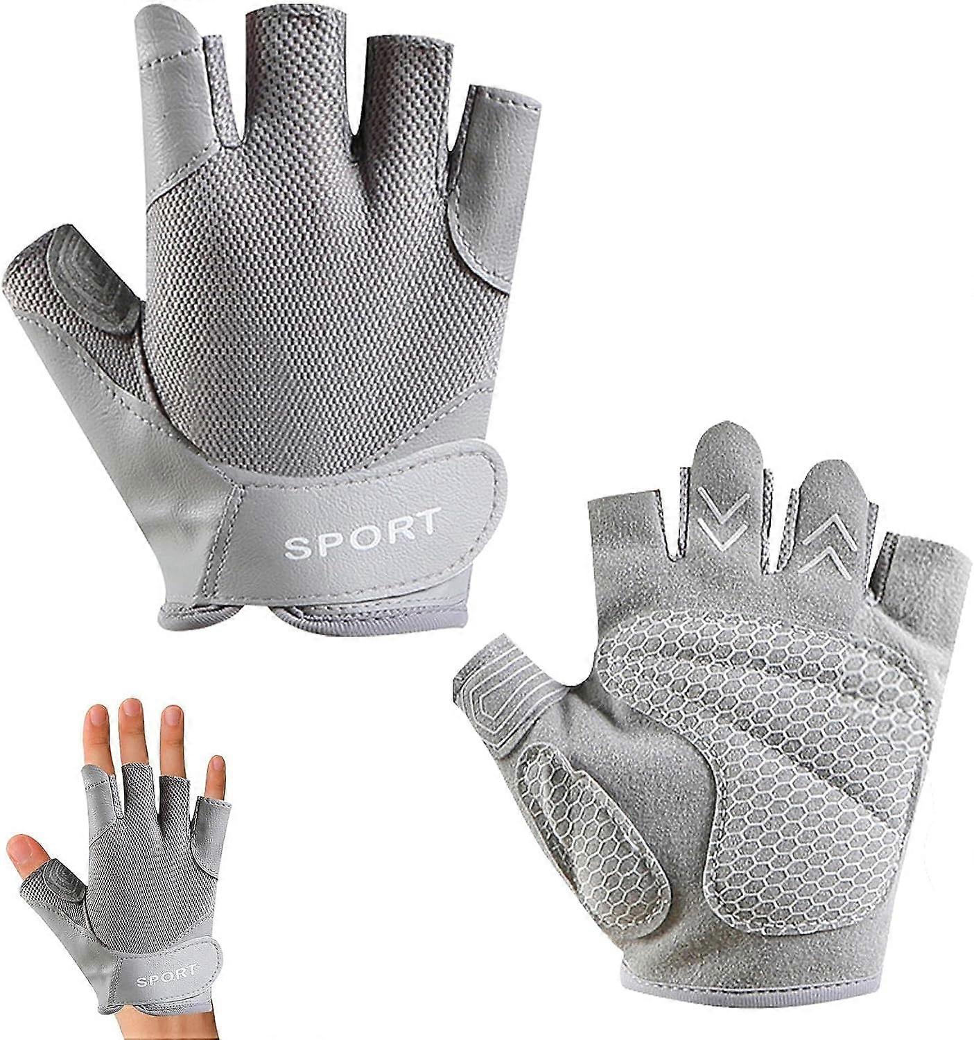 Gants de vélo Gants de cyclisme - Gants de vélo Gants de vélo demi-doigt avec coussin absorbant les chocs antidérapant - Gant absorbant les chocs antidérapant pour le fitness