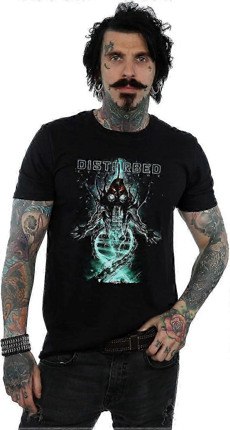 Camiseta Disturbed Evolving Creature para hombre Material retro de moda