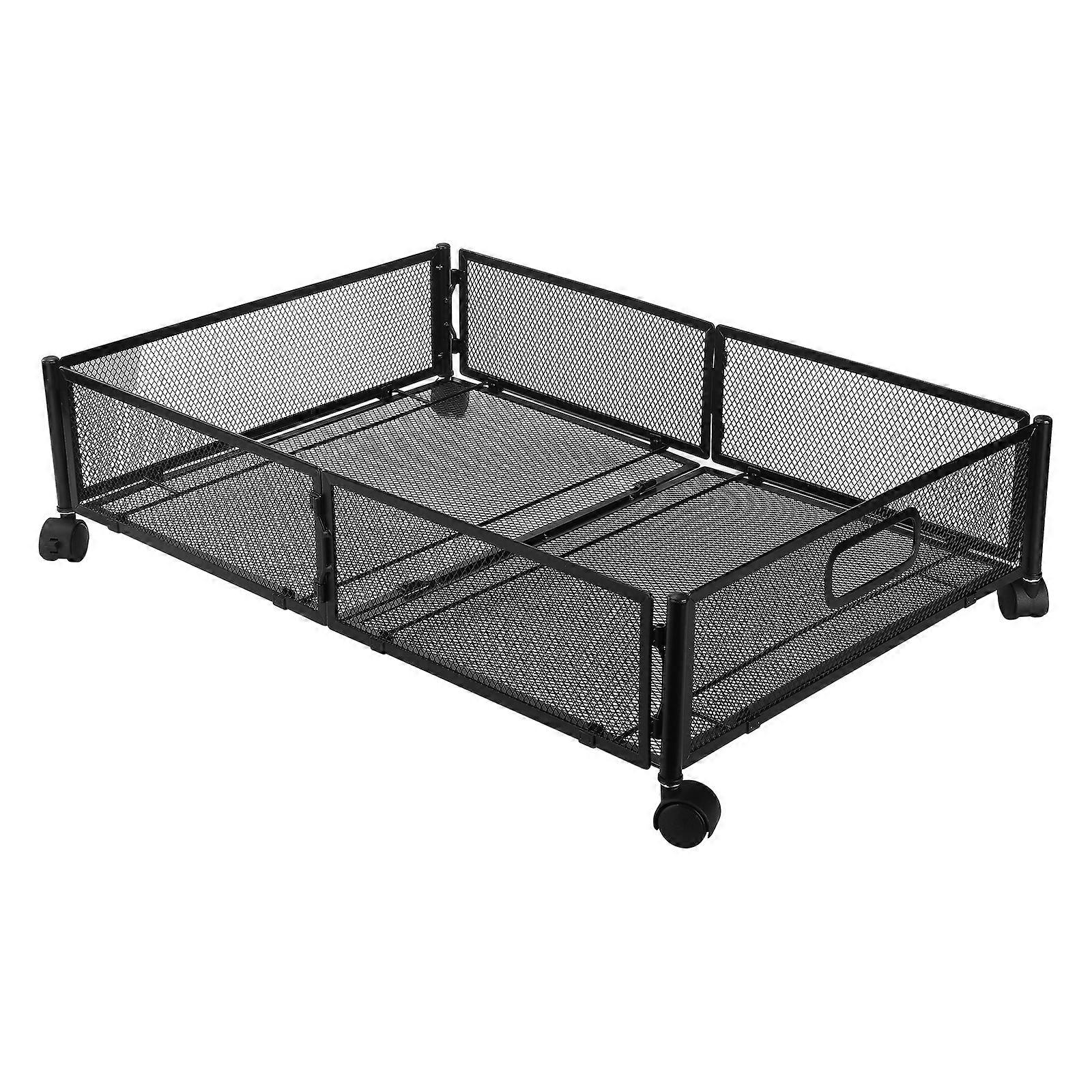 Sob a cama Shoe Storage Organizer gaveta com rodas para o quarto roupas sapatos cobertores