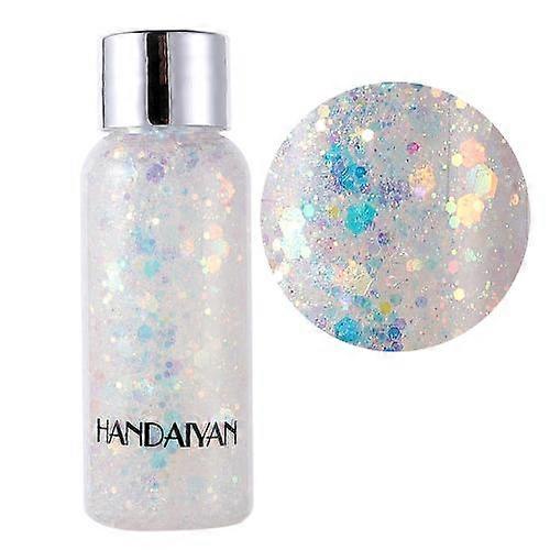 Třpytivé tekuté oční stíny obličej lesklý make-up třpytivý krém slavnostní umělecká dekorace