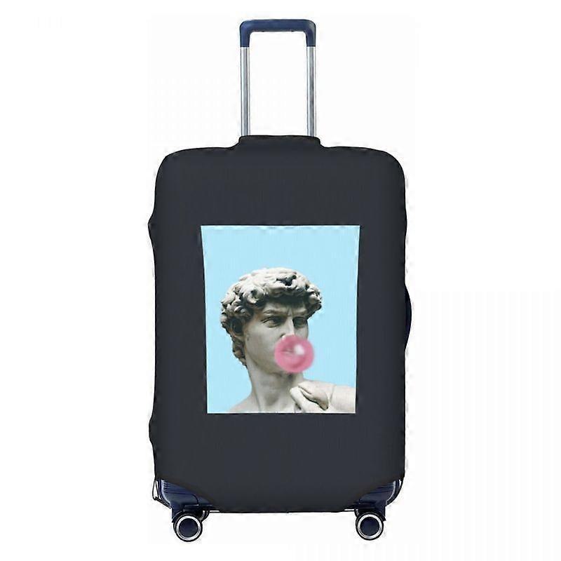 Rolig Print Resväska Cover Flight David Användbar Bagageväska Reseskydd