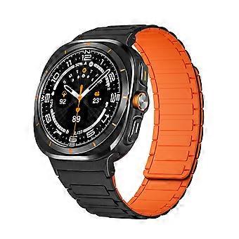 Til Samsung Galaxy Watch Ultra Magnetisk Silikon Stropp