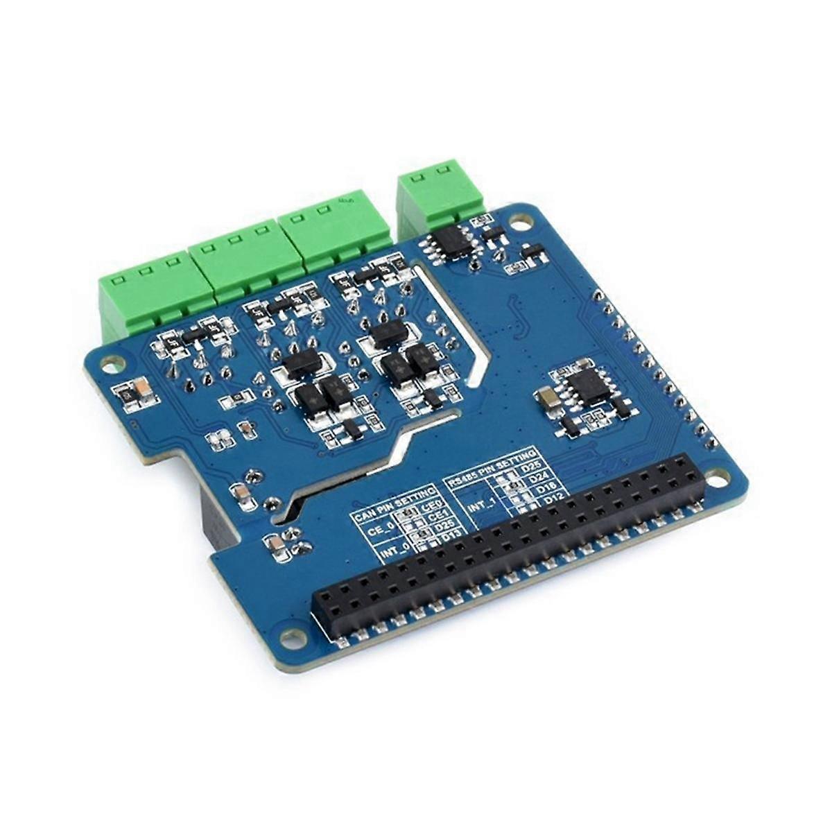 For 4B Isolated Dual Rs485 Can Interface Expansion Board Gigabit Ethernet Power Isolation Protection