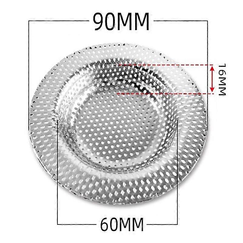 7cm/9cm/11cm Kitchen Sink Strainer Drain Hole Filter Trap Water Sink Strainer Stainless Steel Bath Sink Drain Waste ScreenCraft Pipe Cleaners