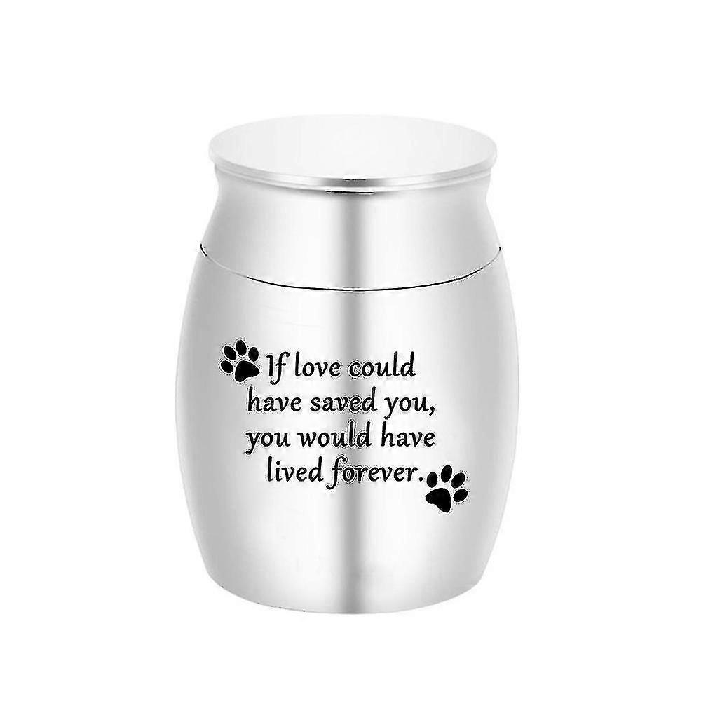 S Cremat Urn For Dog A Mini Pet Urn Less Steel A Keepsake