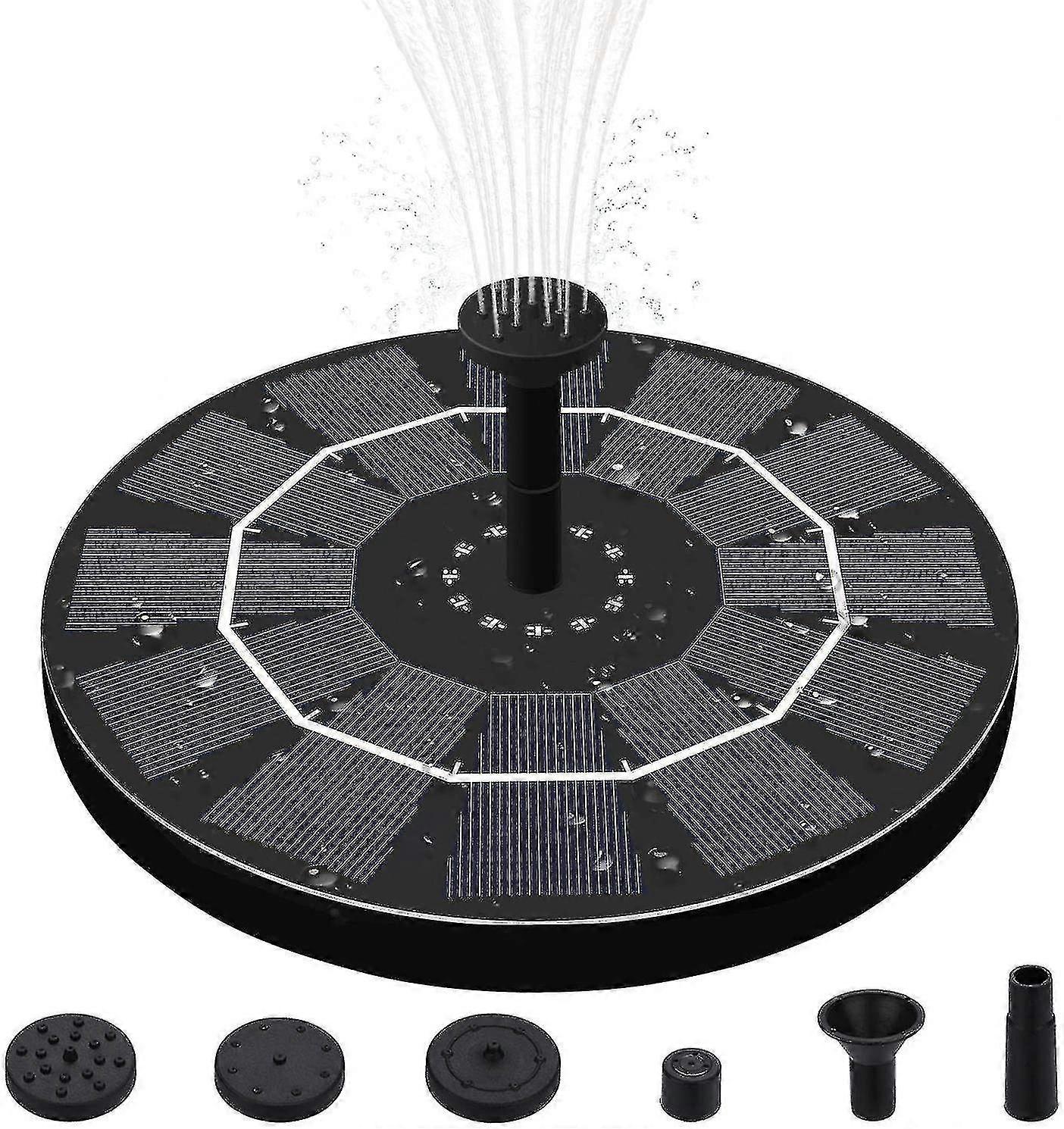 Solcellsfontänpump Solcellsfontänpump Flytande fontänpump