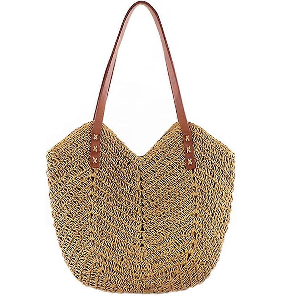 Geweven tas - lichtbruin