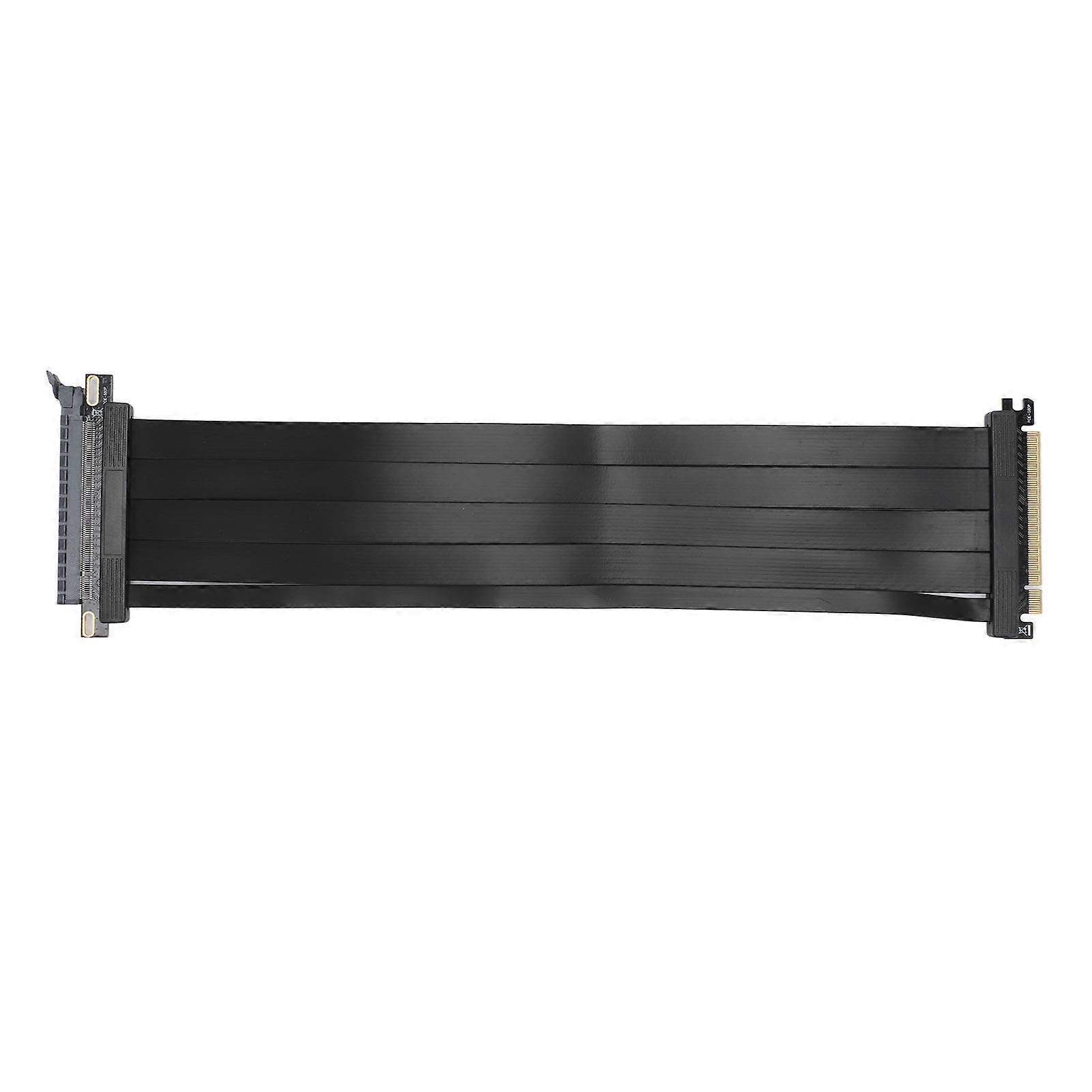 PCIE4.0 X16 καλώδιο προσαρμογέα γραφικών Επαγγελματικό καλώδιο ανύψωσης GPU 180 βαθμού PCIe 4.0 X16 για RTX4090 RX6950XT X570 B550 Z690 15.7in