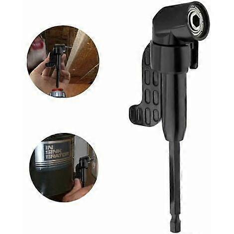 105 degree right angle drill bit adapter 1/4" hex shank screwdriver Drill bit fixing bit Driver socket