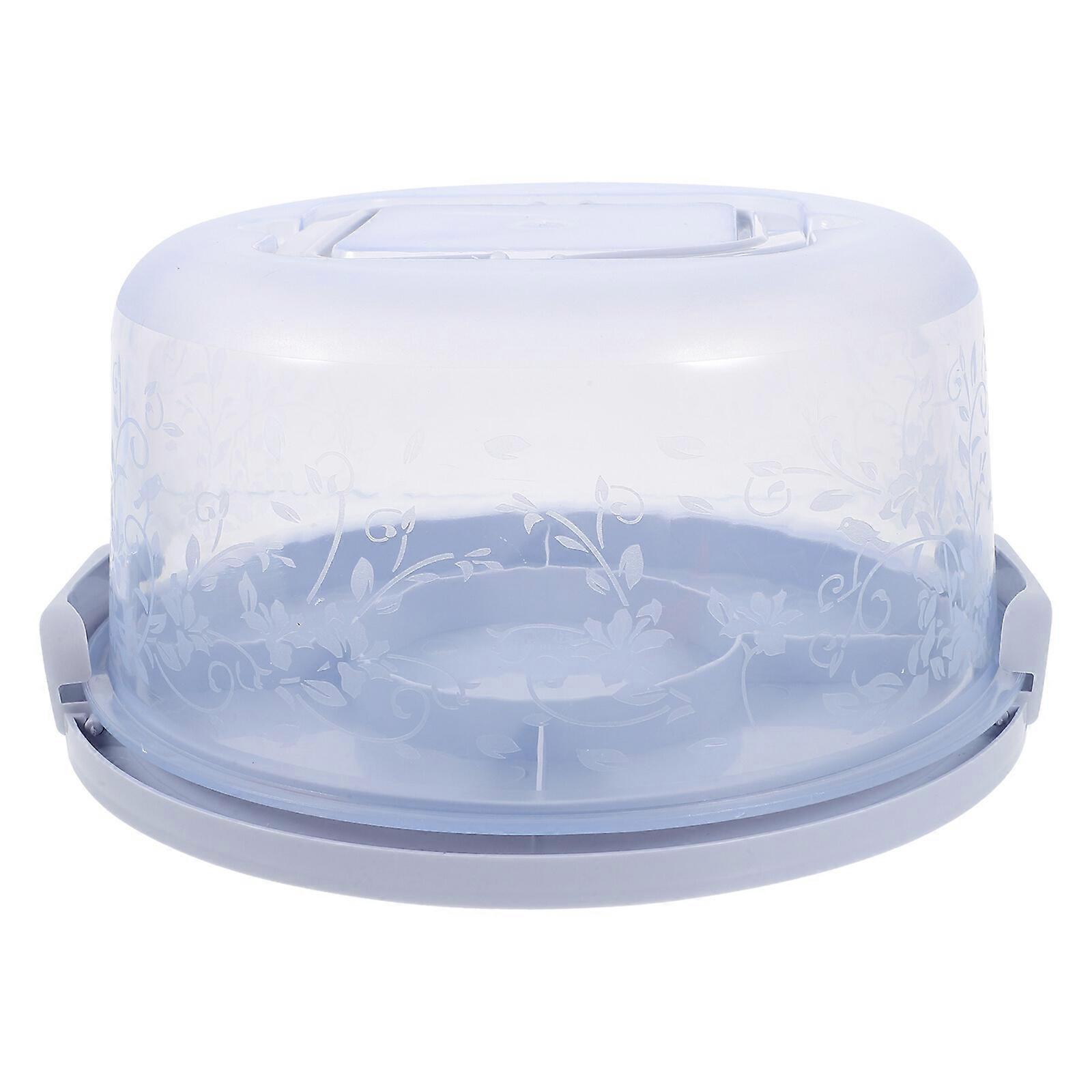 Cake Carrier with Lid and Handle Cupcake Carrier Cupcake Holder Round Cake Holder