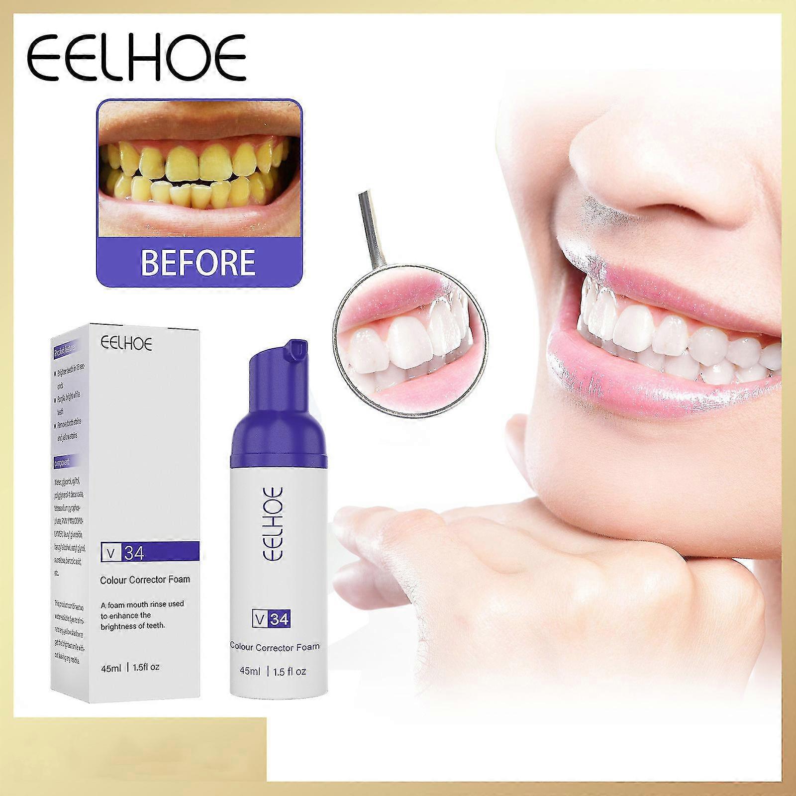 Eelhoe V34 Foaming Whitening Toothpaste