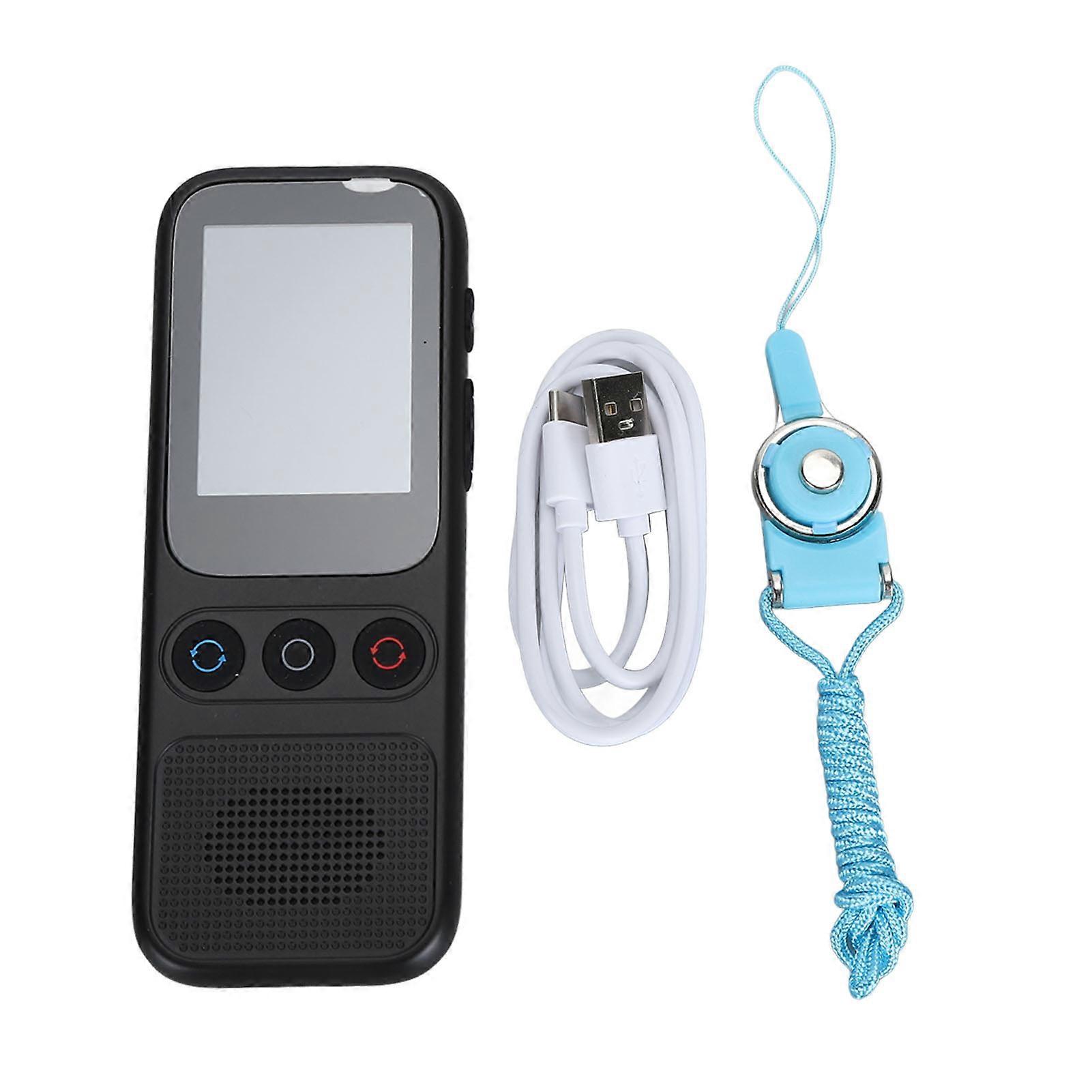 Language Translator 1GB 8GB WiFi Bluetooth Online Two Way Real Time 137 Languages Voice Translation Device with 2 Inch Touchscreen for Travel