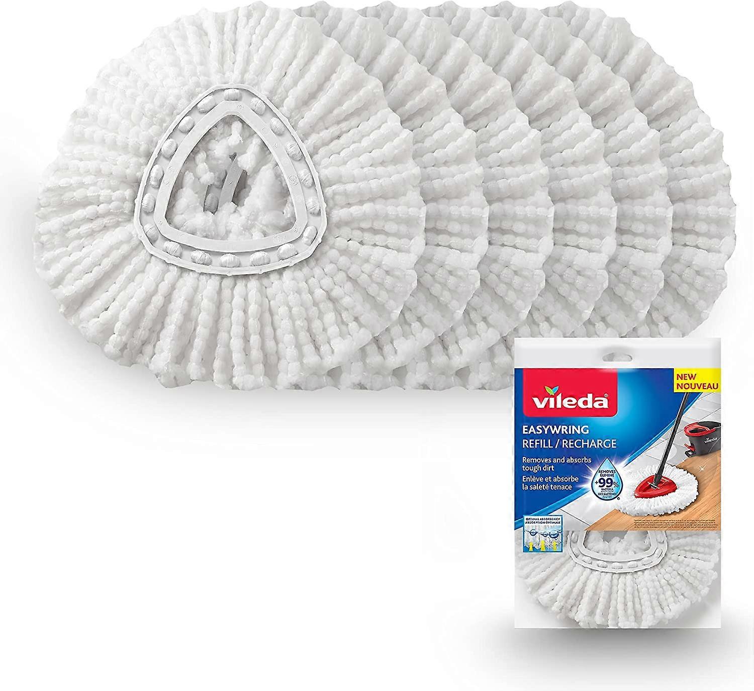 Pacote de 6Refil de Mop Spin Vileda EasyWring (Pacote com 6)