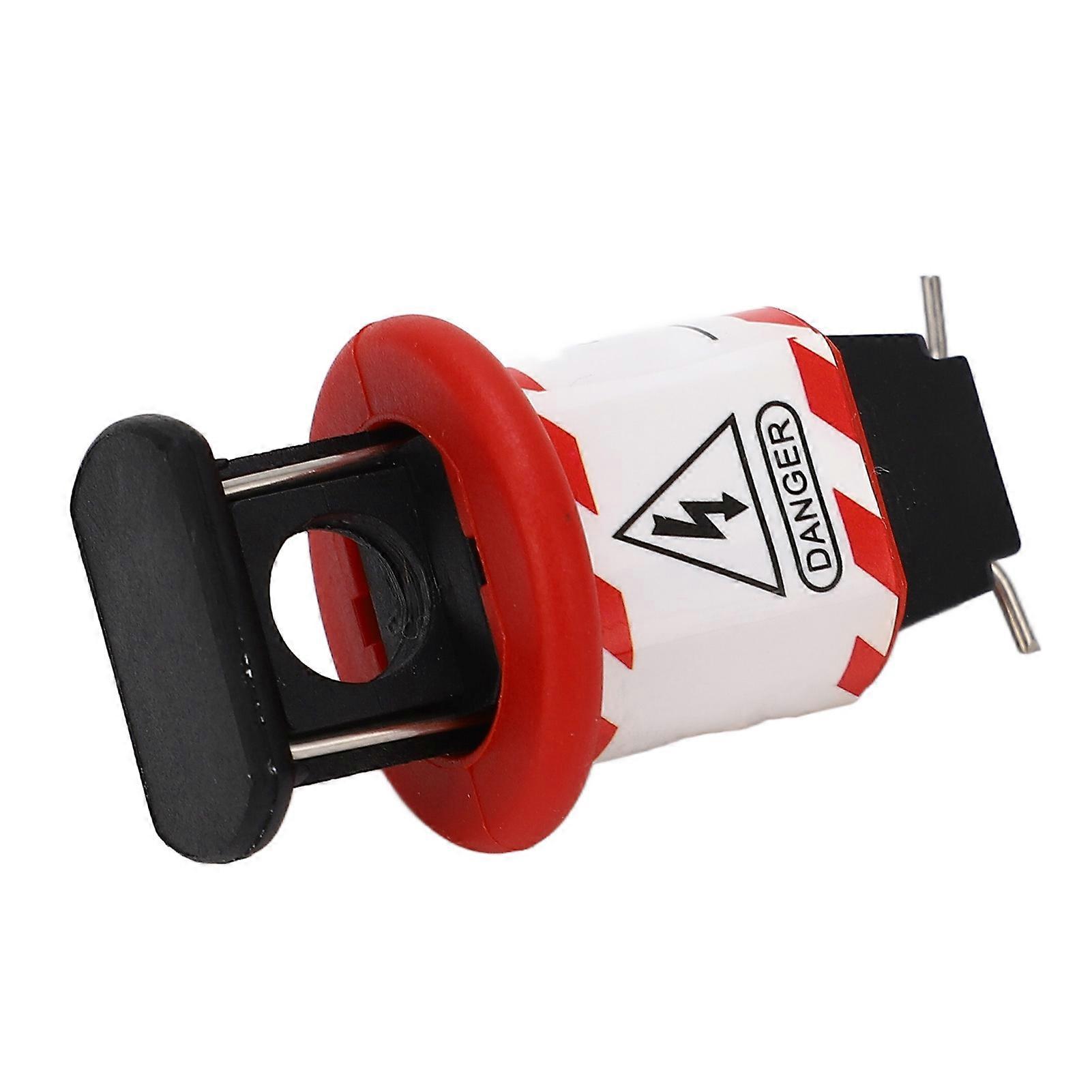 Pin Out Standard Circuit Breaker Lock Safety Miniature Electrical Air Breaker Switch Handle Lockout for Power Isolation 