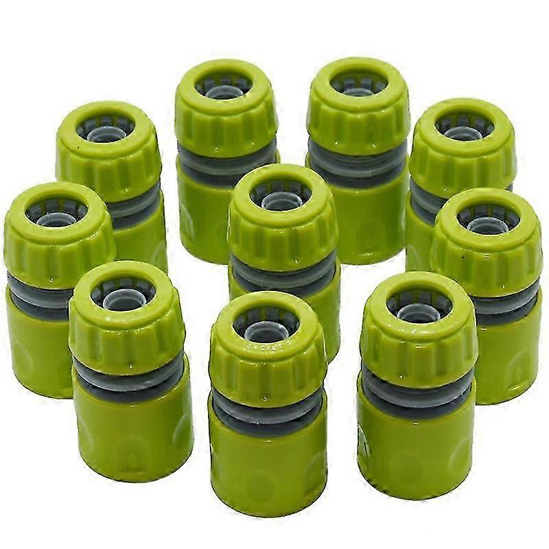 10 st slang trädgårdsslang kranvattenslang 1/2 tums koppling snabbkoppling adapter montering reparation vatten