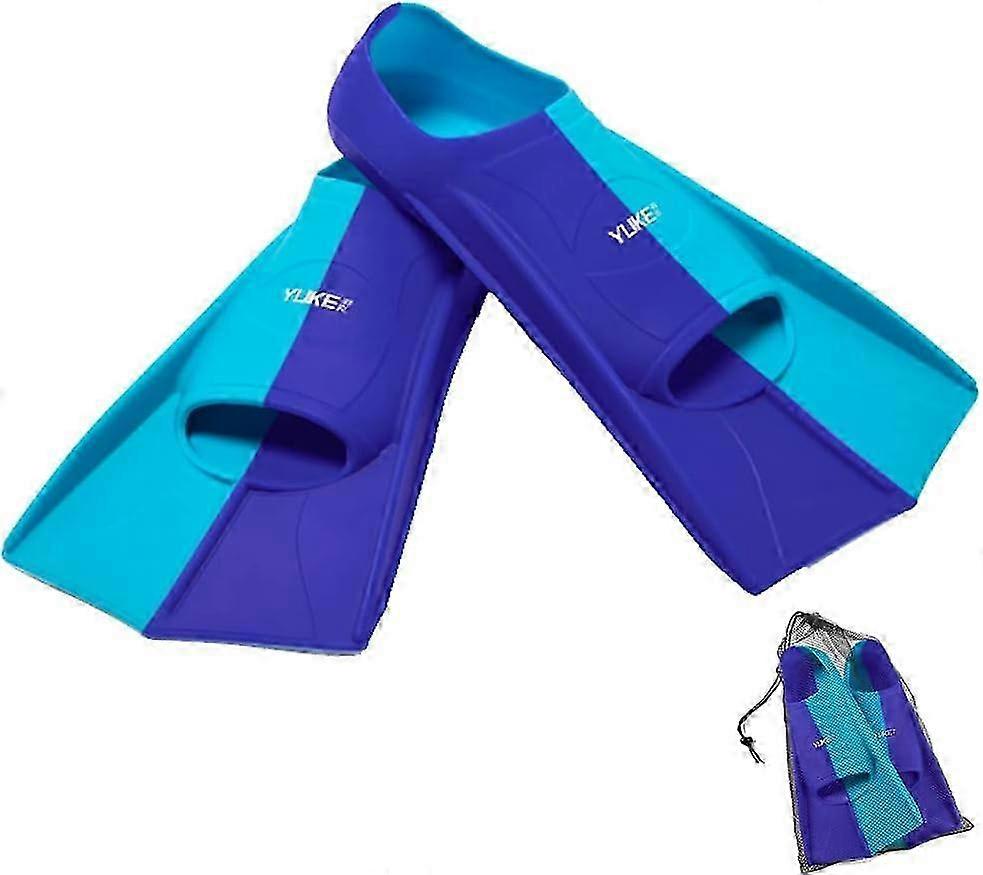 Flossen Schnorchelflossen Trainingsflossen Verstellbare Unisex-Taucherflossen für Erwachsene Kinder zum Tauchen Swi