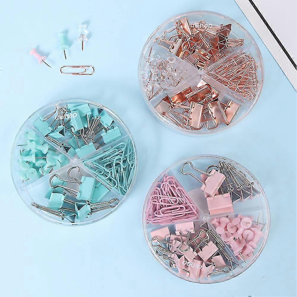 Large Headed Metal Binder Clips - Office Binding Supplies Combination Set