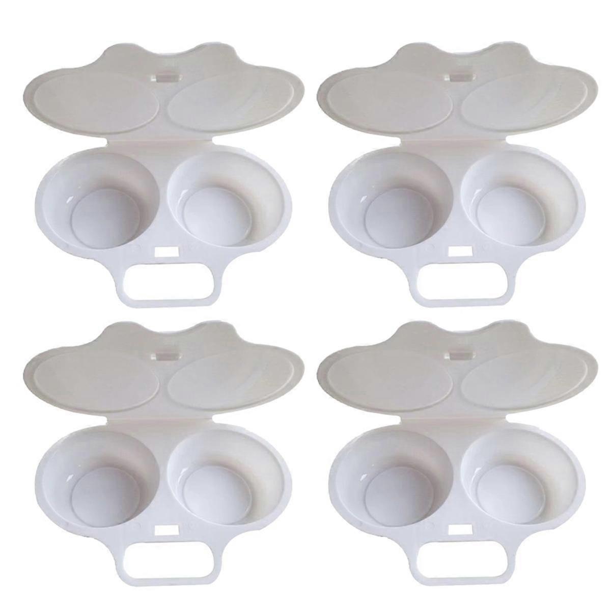 Microwave Egg Steamer Omelette Round Egg Steamer Cooking Mold Egg Boiling Tool Kitchen Egg Gadget