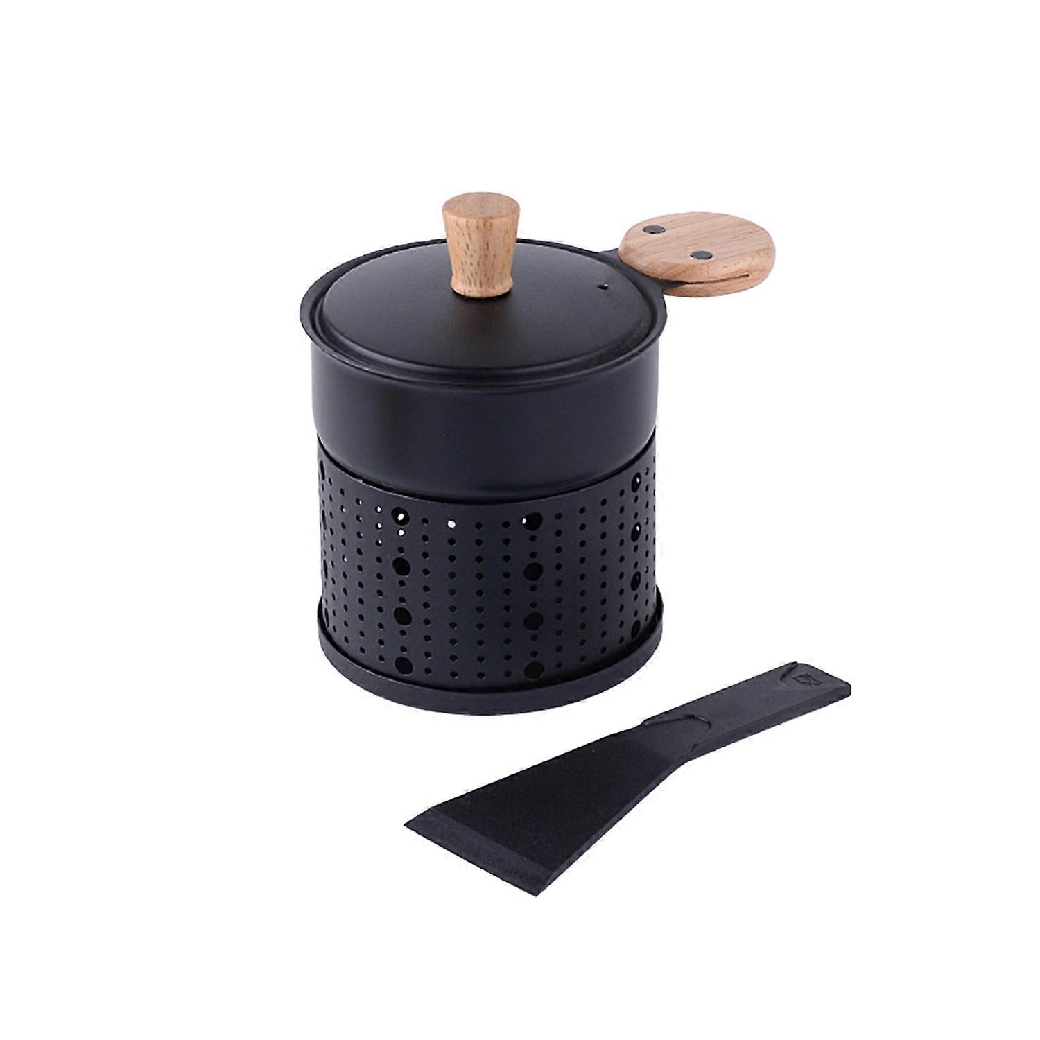 Portable Cheese Oven with Candle Holder Spatula Space-Saving Simple Elegant Cheese Melter