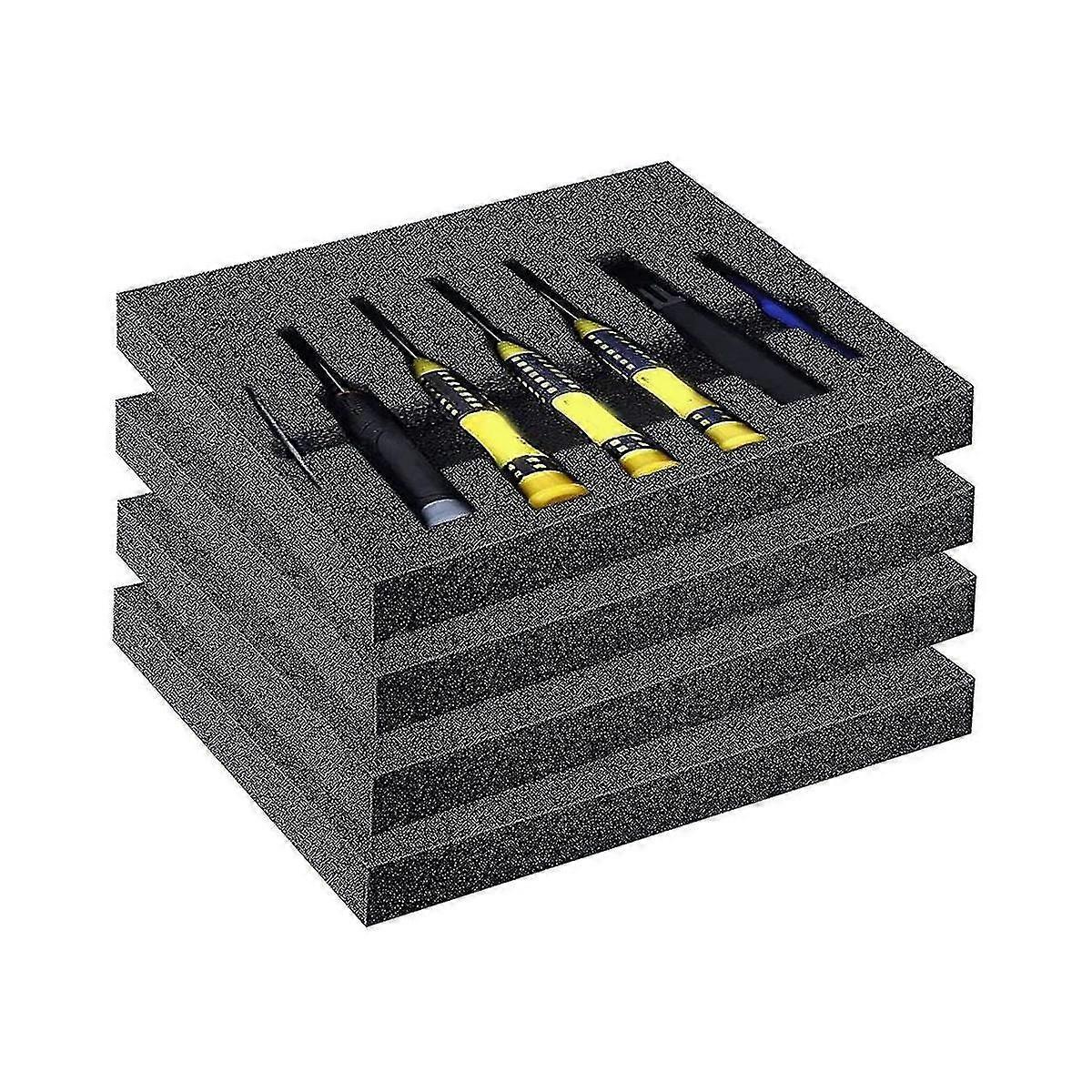 Polyethylene Foam Sheet - 4Pack Of Polyurethane Foam Pads for Packing and Crafts, 16Inch X 12Inch X 