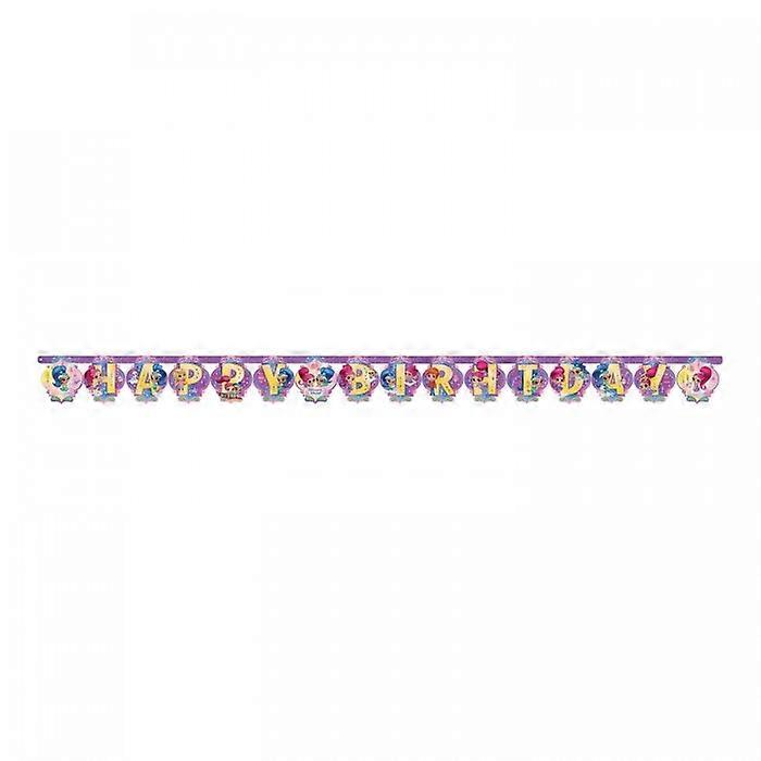 Shimmer And Shine levél születésnapi banner