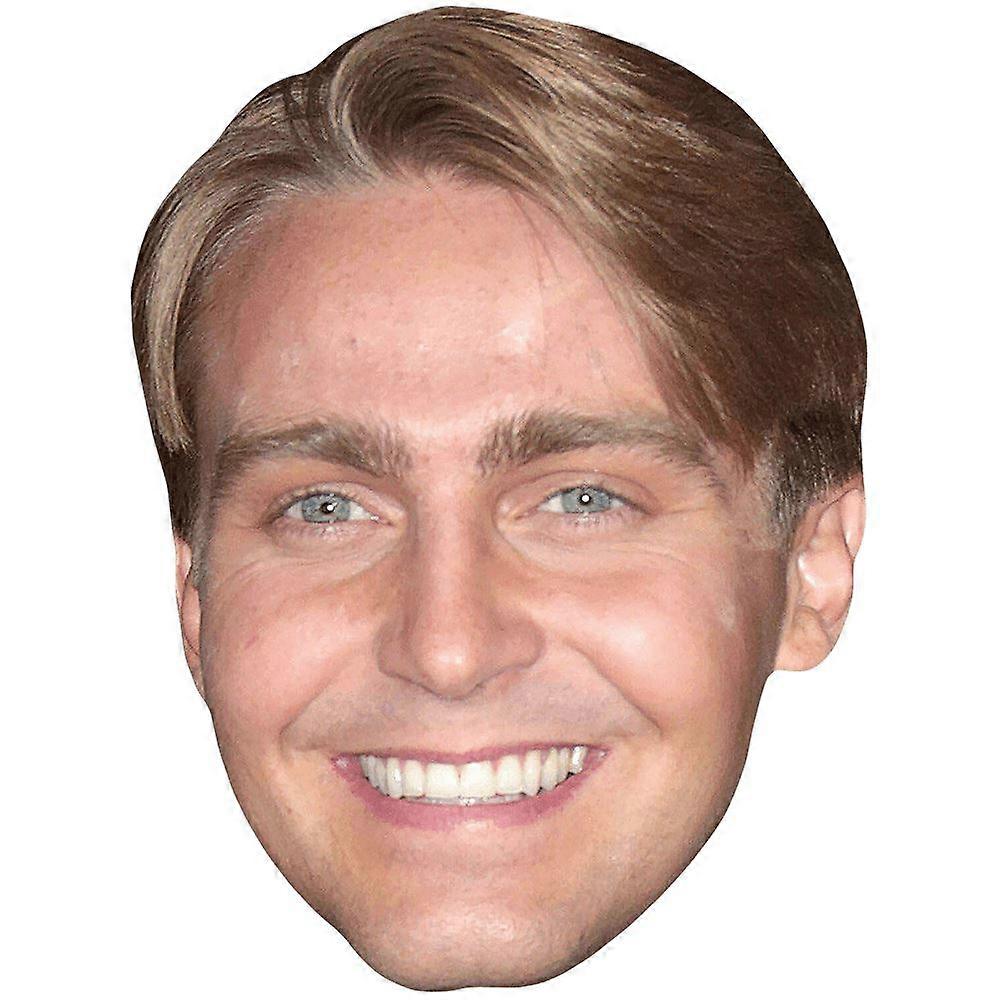 Barney Walsh (Smile) Celebrity Mask, Flat Card Face