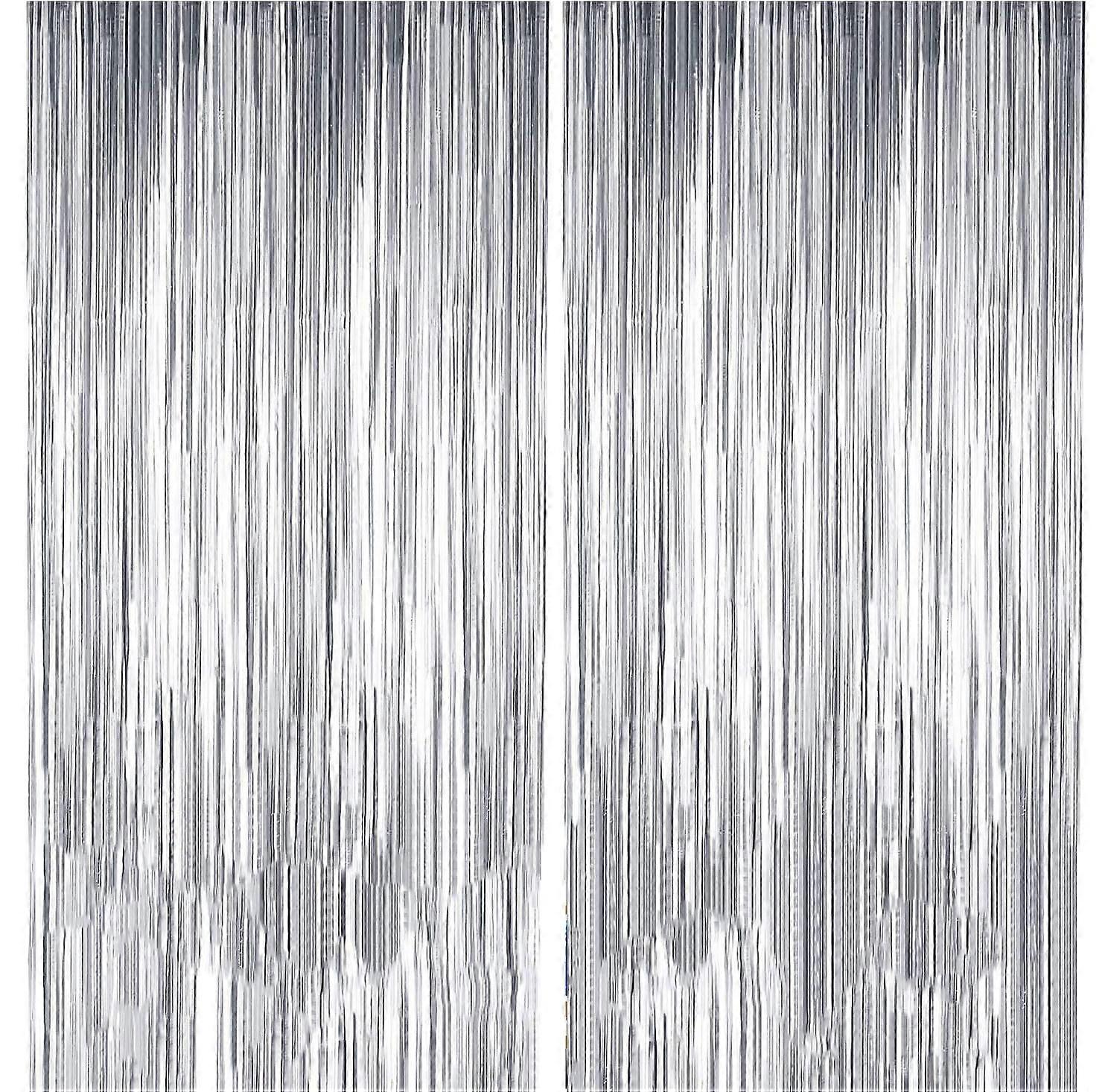 Tinsel Curtains, Party Decorations, Metallic Foil Curtains