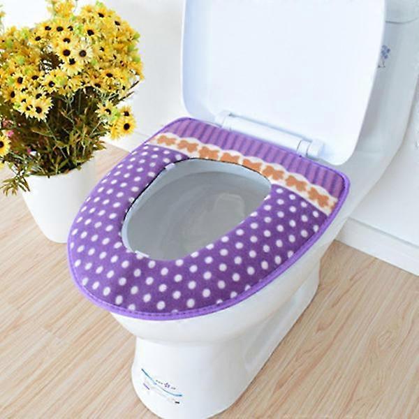 Winter Comfortable Case Thick Soft Baby Potty Seats Fleece Toilet Seat Bathroom Accessory Warmer