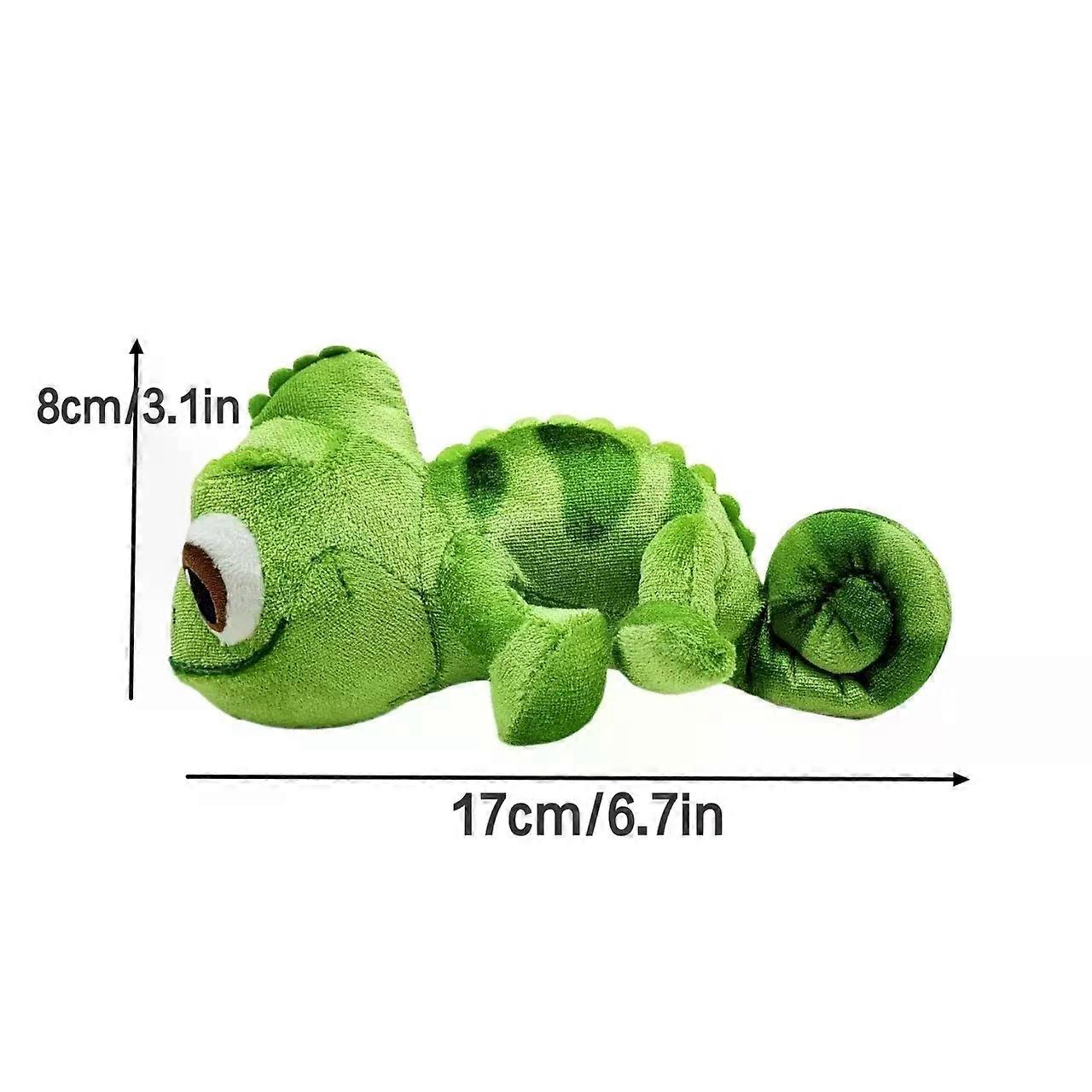 Gaibosi Pascal Rapunzel Chameleon Plush Toy Soft Stuffed Animals Plush Shoulder Plush Suitable for Parties Perfect Gift for Kids