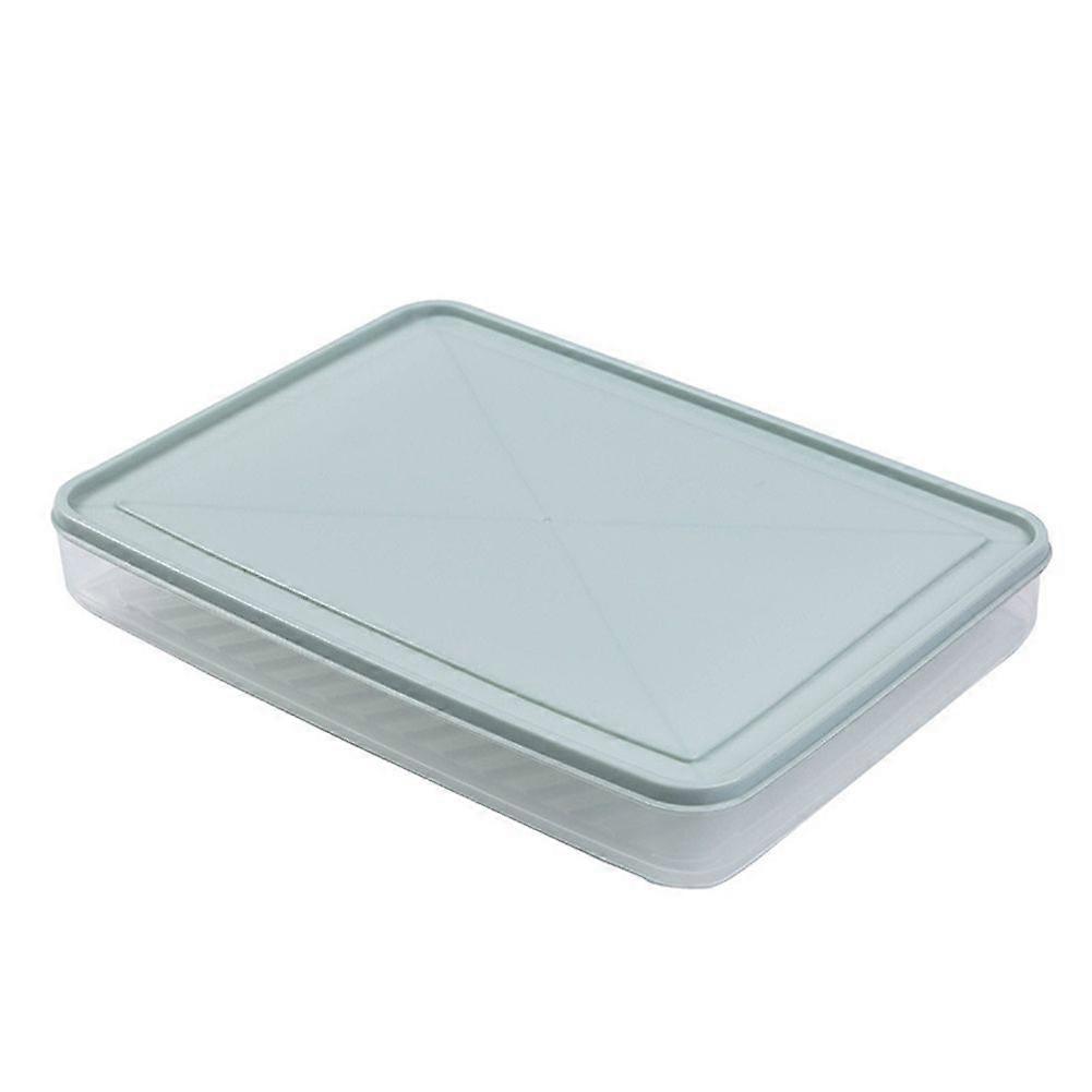 Quick Frozen Box Refrigerator Storage Box Garbage Box Food Storage Container (Light Blue)