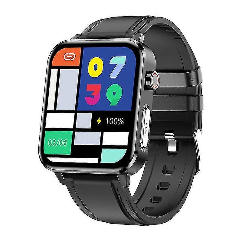 Smart Watch Ecg, Ip68 Waterproof Fitness Trackers With Body Temperature, 1,7 Inch Touch Screen Activity Tracker With Heart Rate Spo2 Pedometer Press