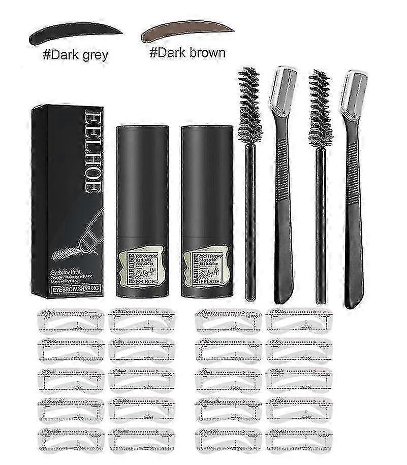 アイブロープリントセットナチュラルヘアラインパウダーファストアイブロウカードレイジーナチュラルアイブロウメイクアップ