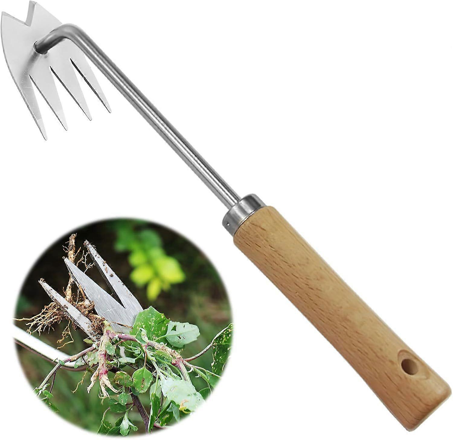 Weed Puller, Garden Tools, Manual Weeding Tool, Stainless Steel Weeder Puller, for Weeding and Pulling