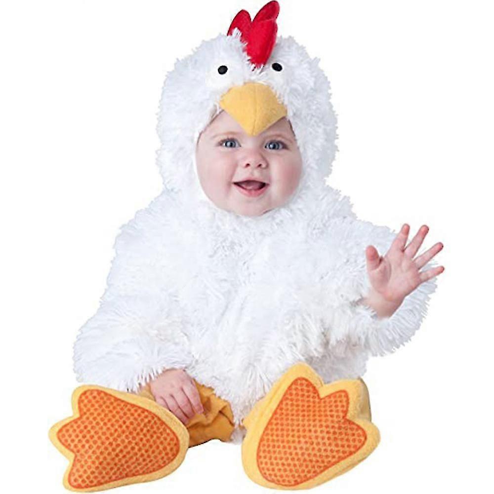 3-24 Monate Baby Kostüm Bauernhof Tier Outfit Cosplay Einteilige Strampler Jumpsuit Geschenke 6-12M