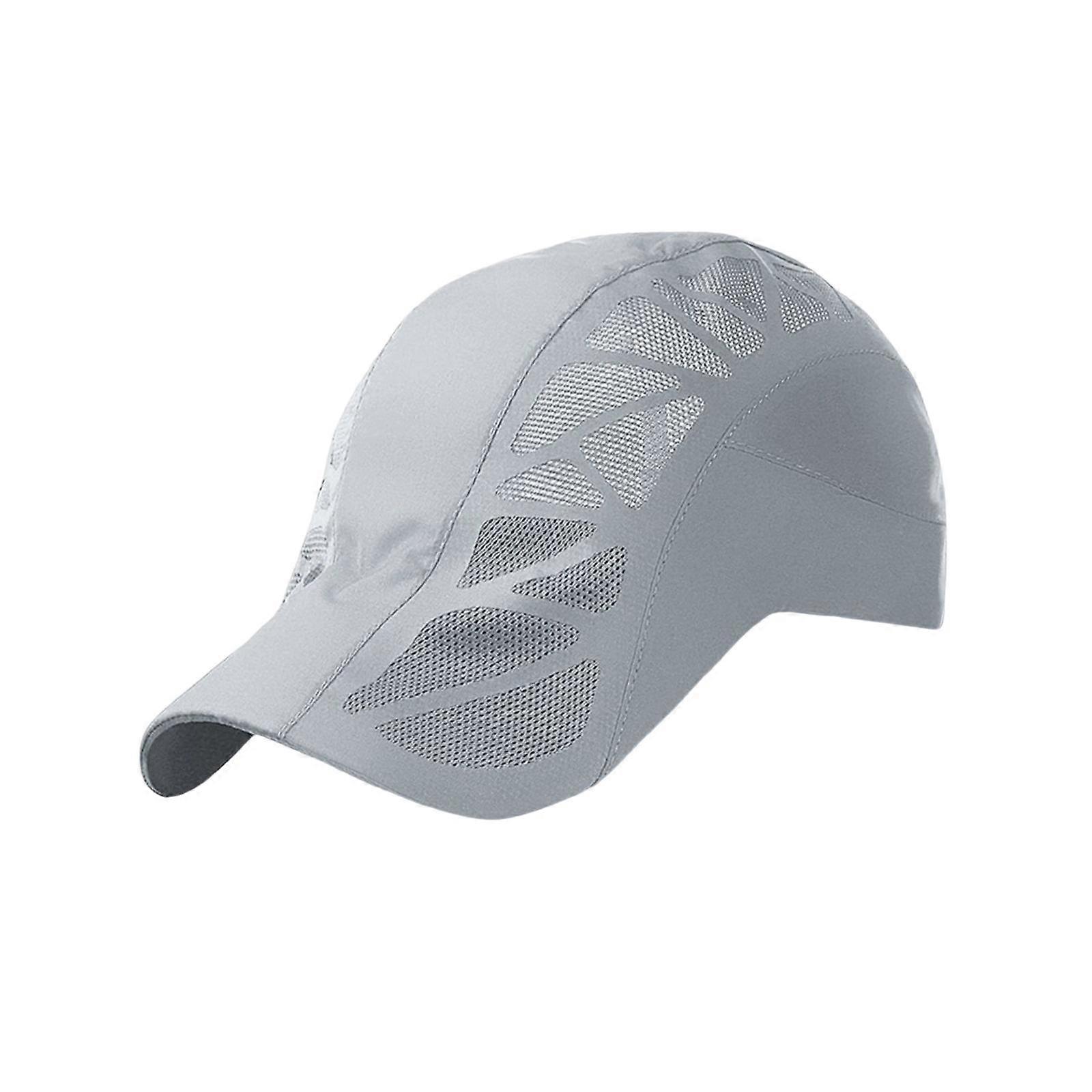 Baseball Mesh Cap Flat Cap Running Hat Adjustable Golf Hat Sun Protection Sun