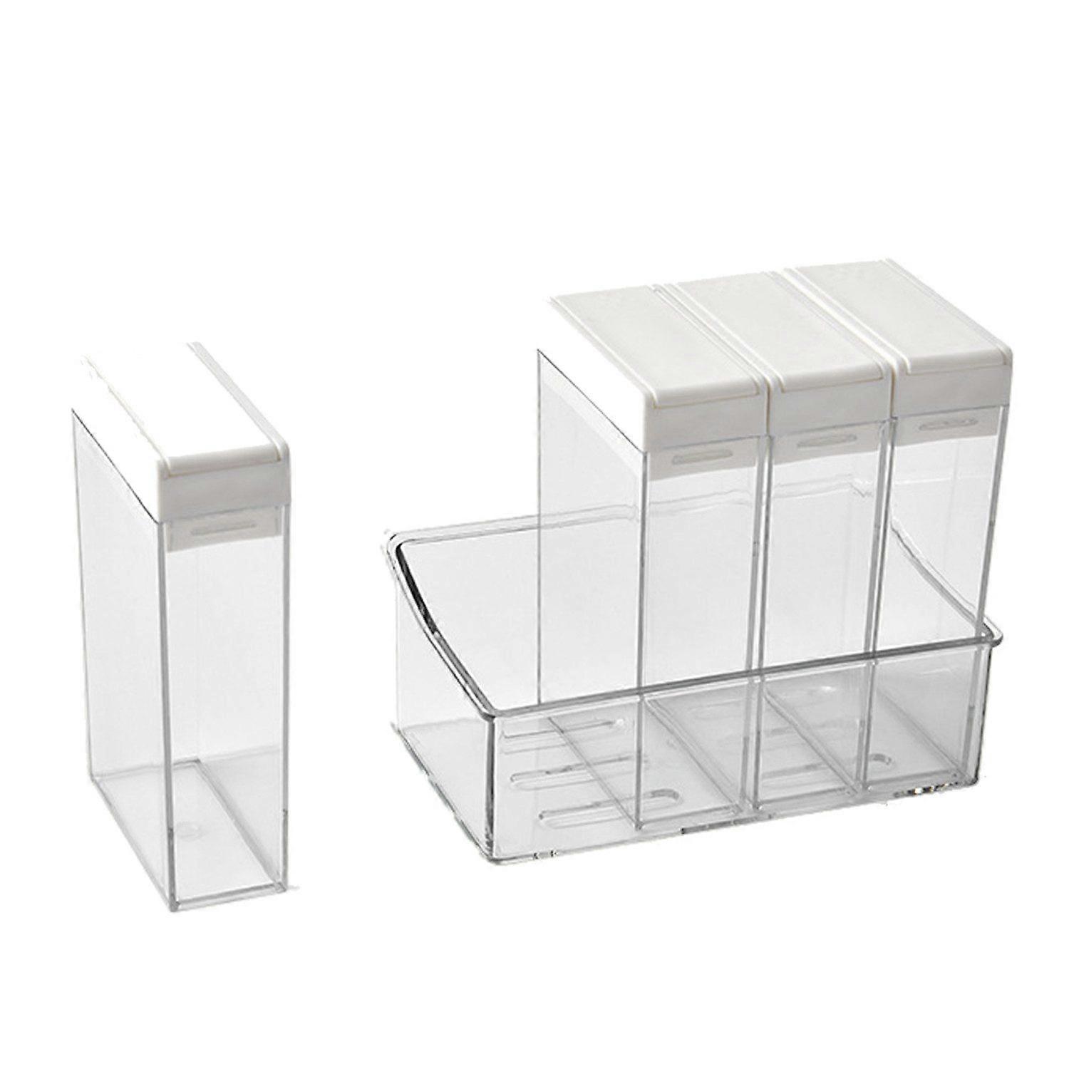 Spice shaker Kitchen rack Spice rack White Spice organizer Kitchen storage Spice holder