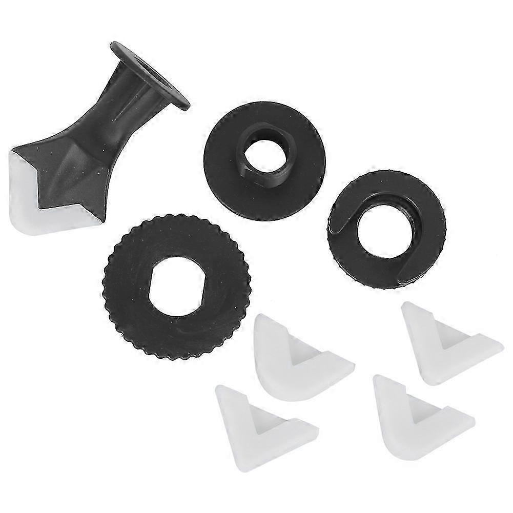 9PCs Sealant Finishing Tool Set Silicone Scraper Sealing Tool Hardware Accessory Plastic