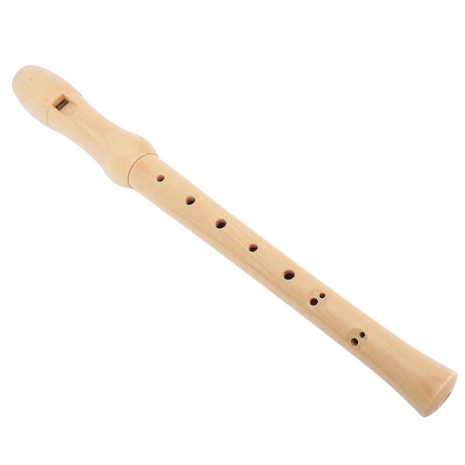 Soprano Recorder 8 Holes C Key Maple Wood for Beginners Kids