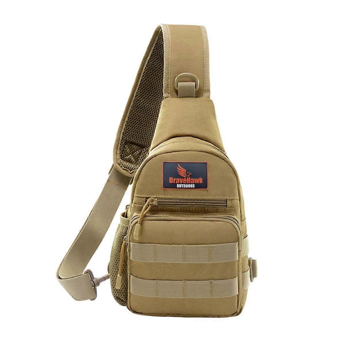 Compact Chest Bag for Hiking and Cycling, Waterproof Material, Adjustable Straps, Lightweight and Durable Design