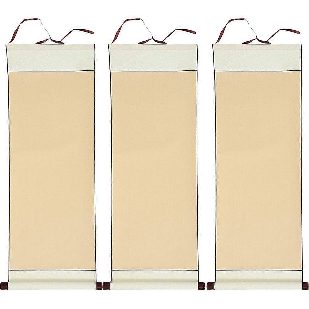 3 st kinesiskt skrivpapper målarpapper kalligrafipapper skrivmålning rullpapper