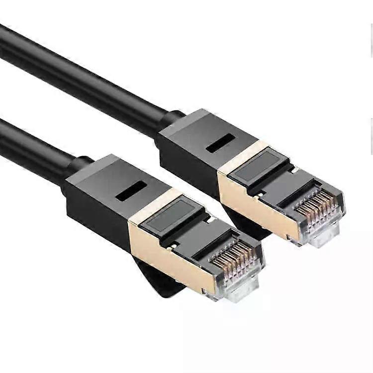 CAT7 LAN Network Cable-Gold Plated,Dual Shielded,Full Copper,1m