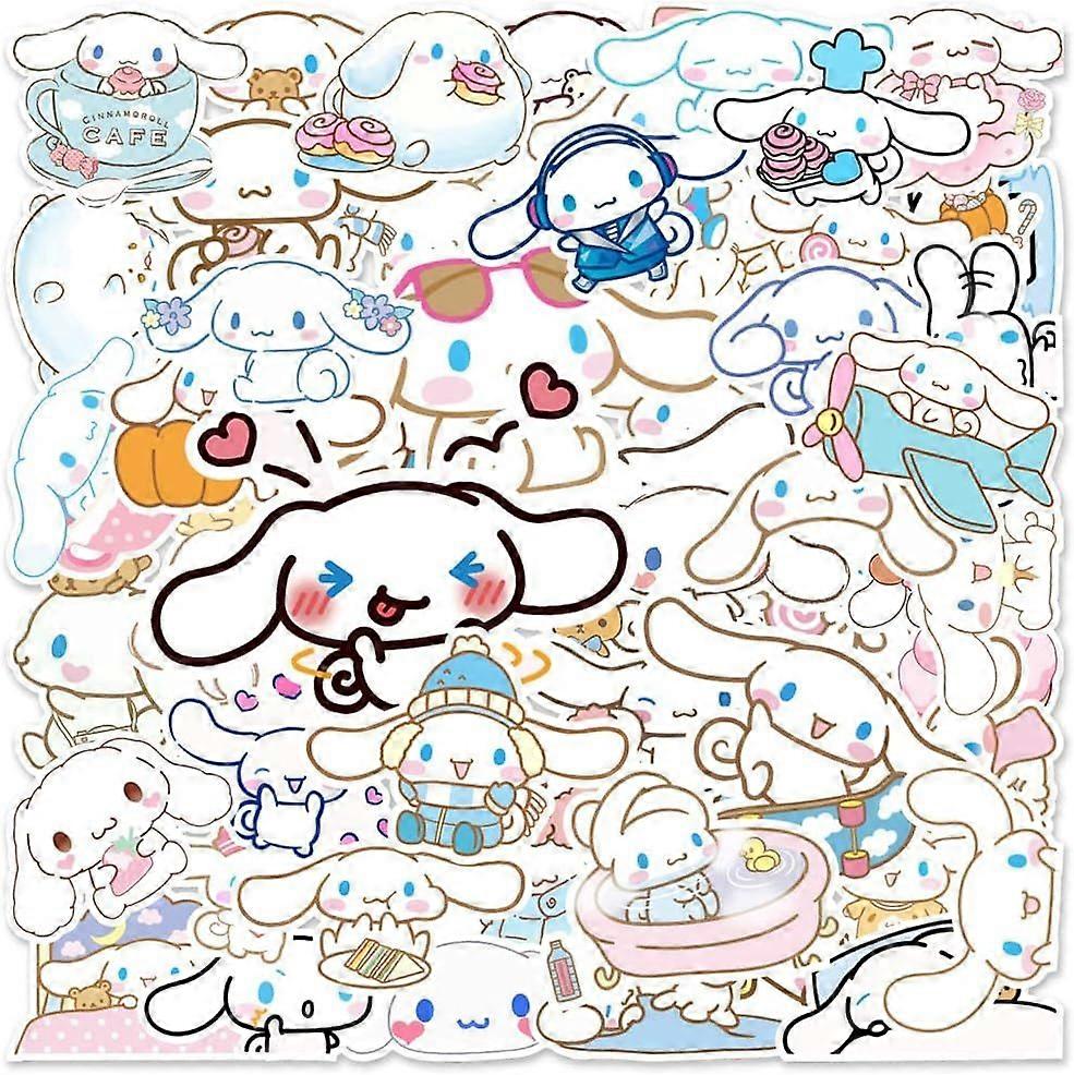 Set 50 stickere decorative, KkvoGmle, Rezistente la apa, Multicolor