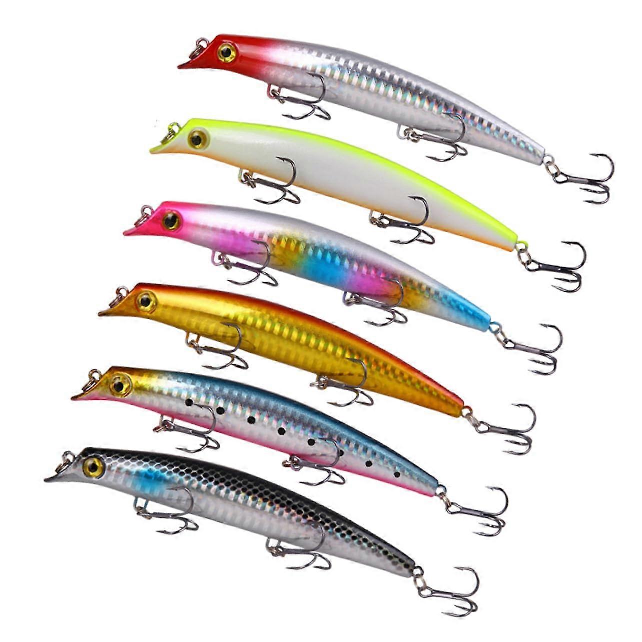 Wave Climbing Lures 12.5cm Reflective Topwater Swimbaits for Bass Fishing, Floating Design, Durable Material